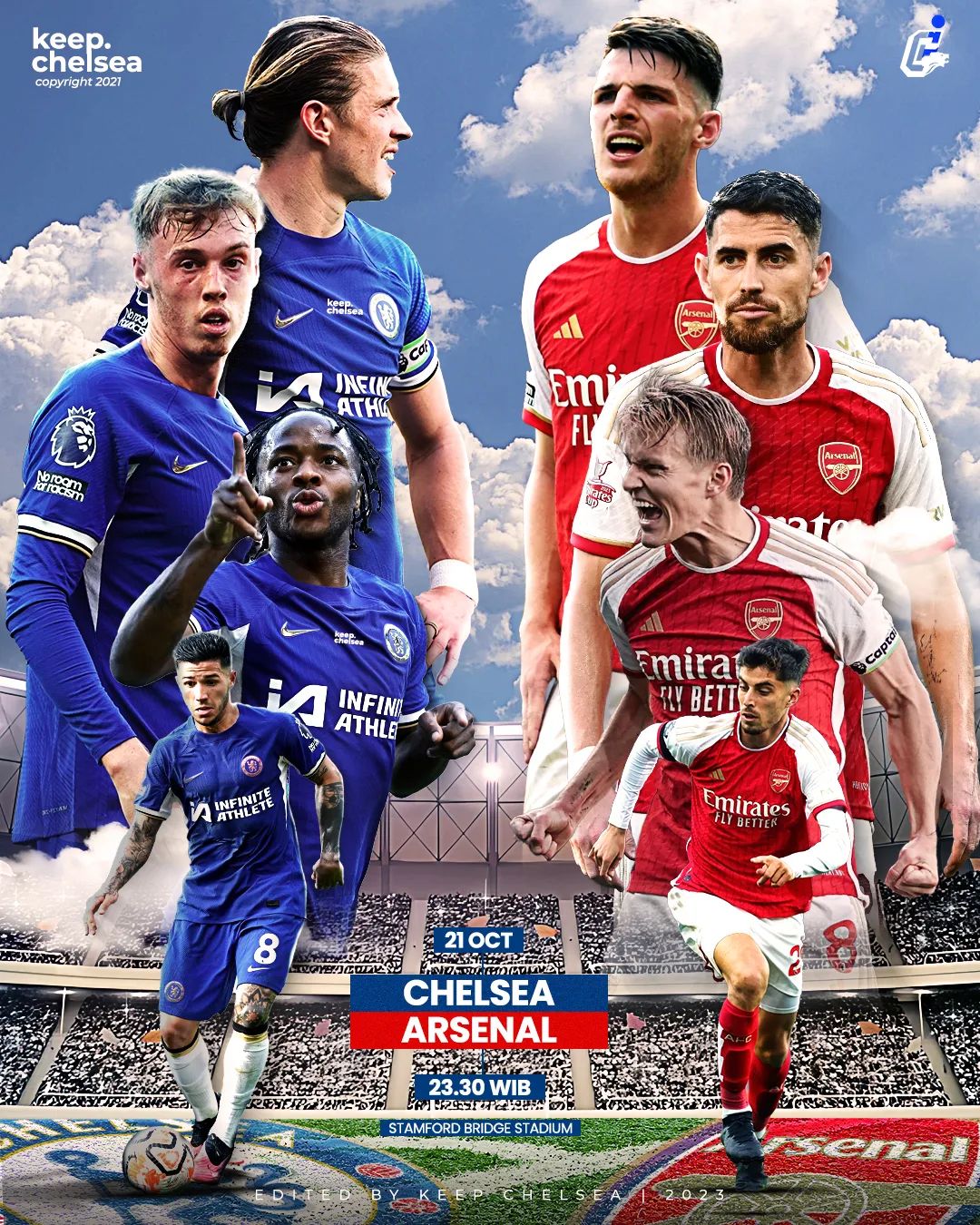 Prediksi Chelsea vs Arsenal Malam Ini : Hujan Gol di Stamford Bridge Akankah Terjadi?