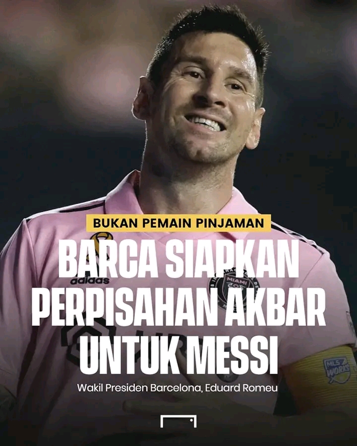 Kepulangan Messi ke Barcelona untuk Membayar Hutang? Ini Kata Wakil Presiden Eduard Romeu 2 3