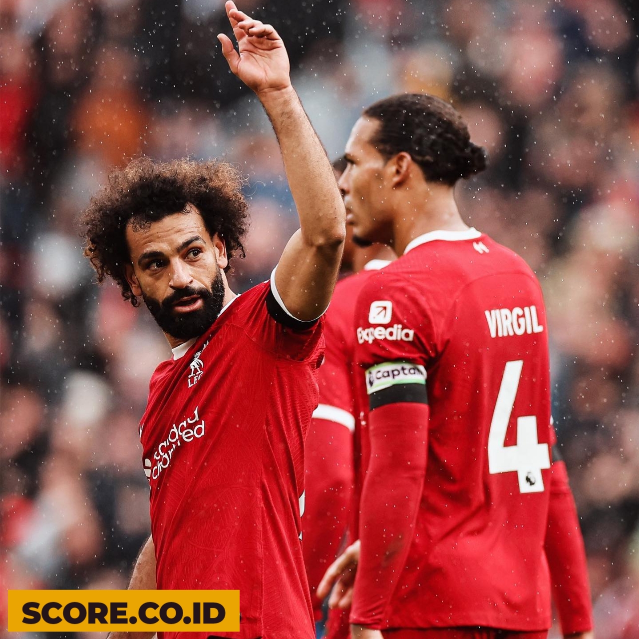 Hasil Liga Inggris: Liverpool 2-0 Everton: Brace Salah Bawa Liverpool Menang