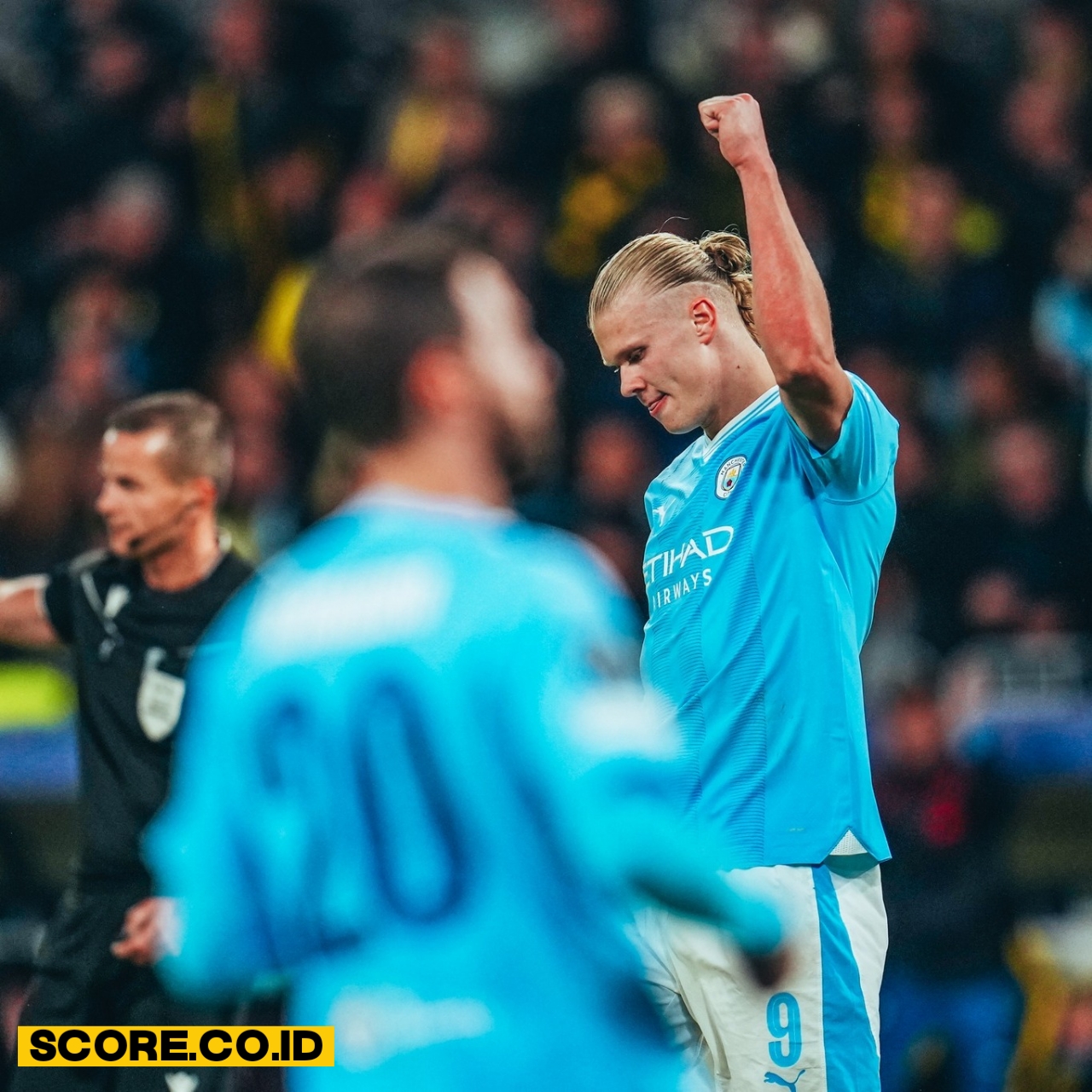 Hasil Liga Champions 2023: Yougsboy 1-3 Manchester City, Haaland pecah telur! 20231026 155527