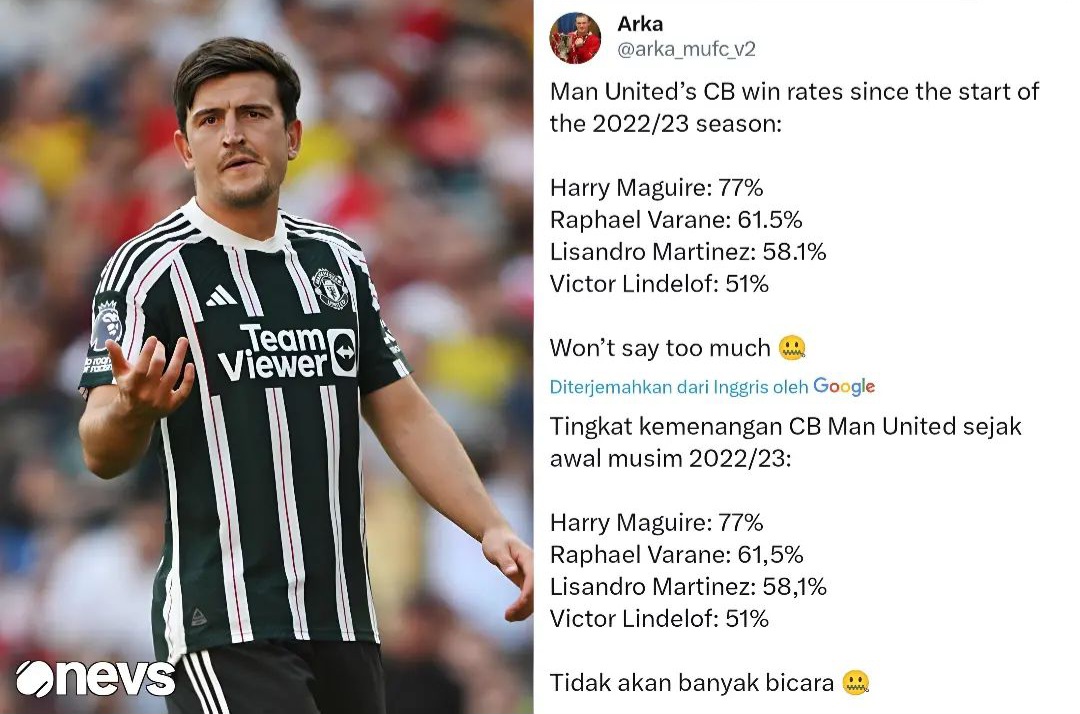Harry Maguire Ingin Pindah dari Manchester United : Saya Kerap di Jadikan Bangku Cadangan bola bini 20231013 0001 1