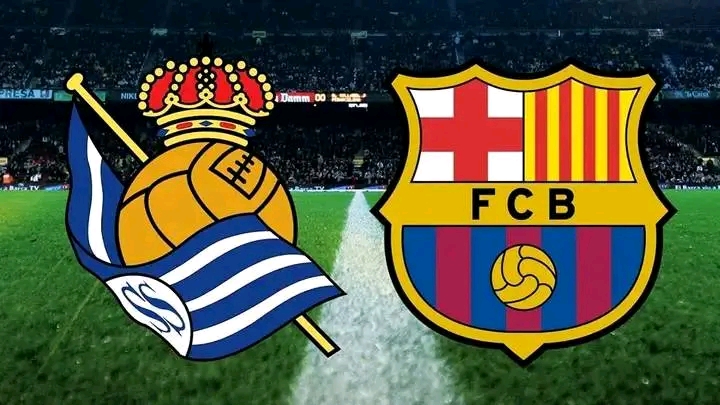 logo Barca vs sociedad