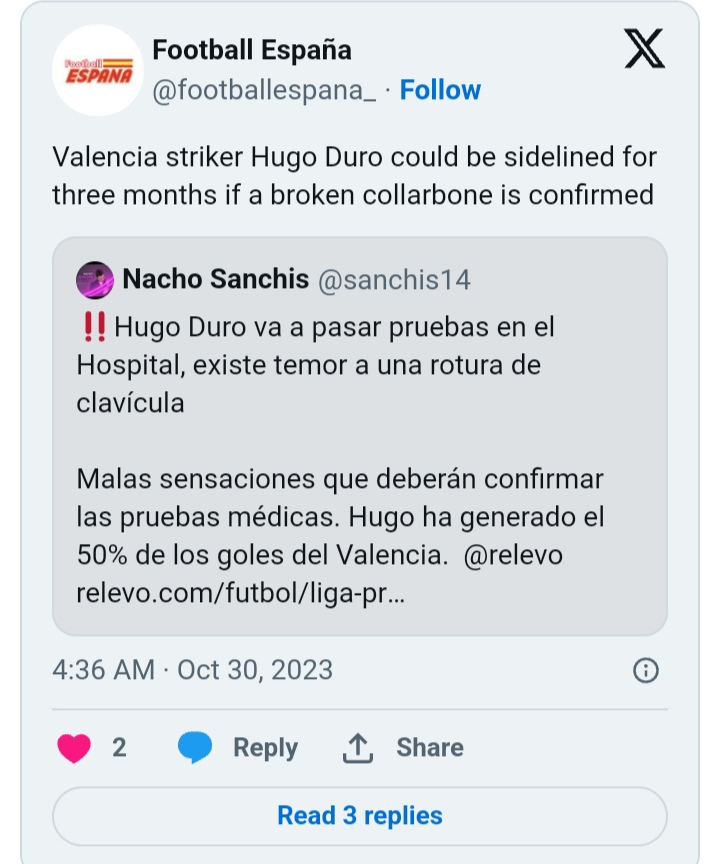 pemberitahuan cedera