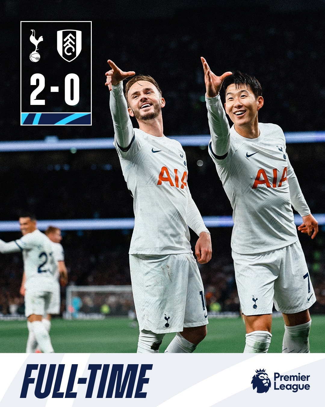 Hasil Liga Inggris: Tottenham 2-0 Fulham, Duet Son dan Maddisson Sangat Mematikan spursofficial 20231024 0004