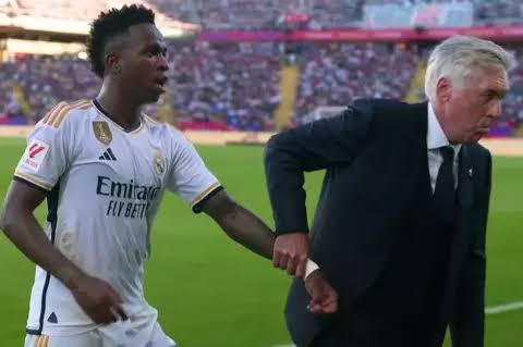 Ancaman Nyata untuk Vinicius di Laga El-Classico, Apa Itu? vini ditarik ancelotti