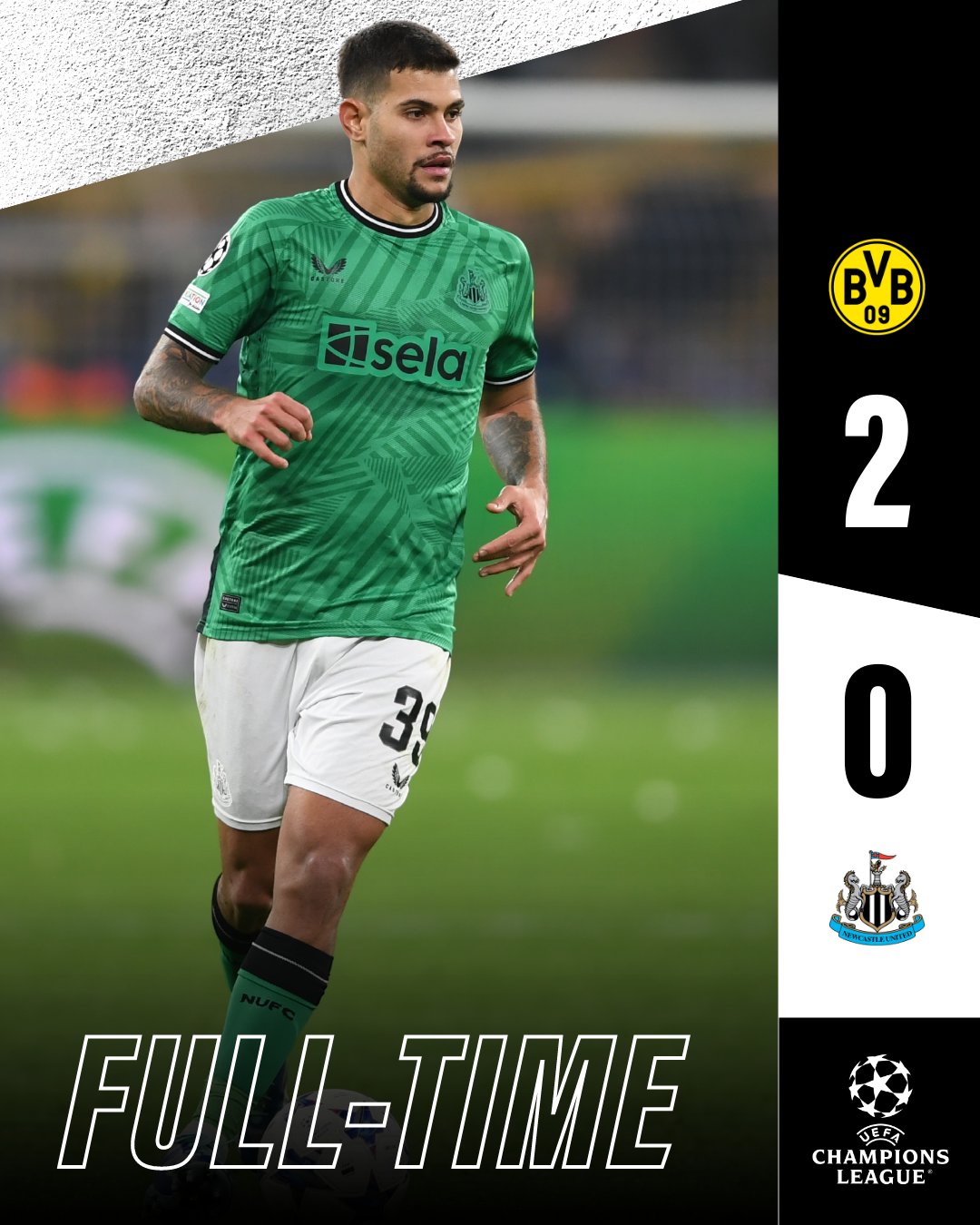 Hasil Liga Champions 2023: Borussia Dortmund 2-0 Newcastle 20231108 120949