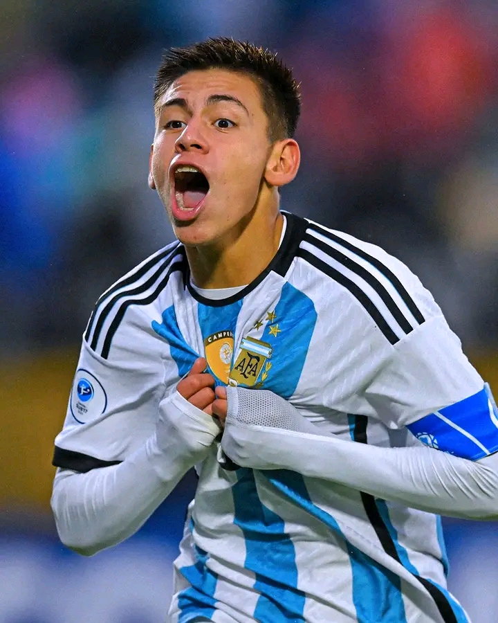 Dua Pemain Argentina U17 Ini Dibidik Klub Eropa Claudio Echeverri