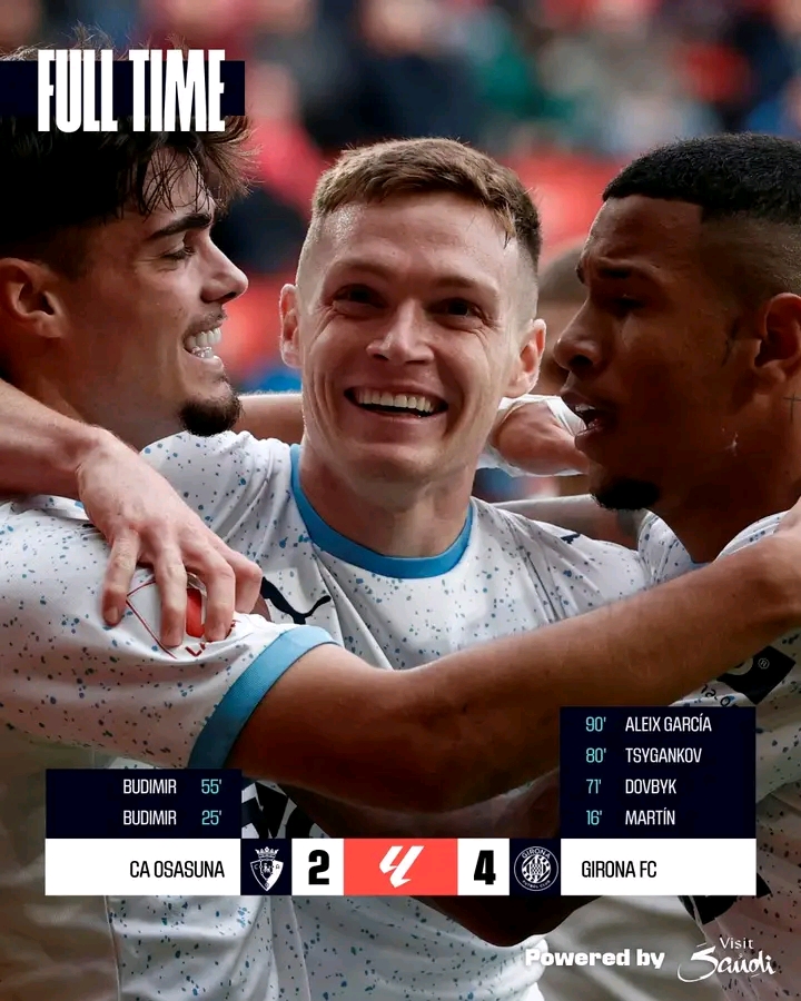 Girona vs ossasuna