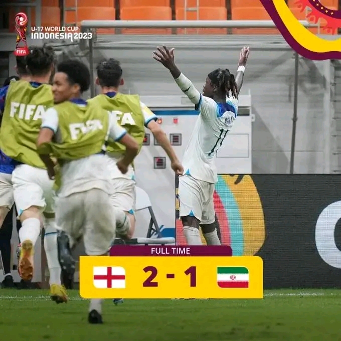Hasil Piala Dunia U17 : Kaledonia Terbantai Lagi, Perebutan Juara Grup C Semakin Ketat Inggris vs iran