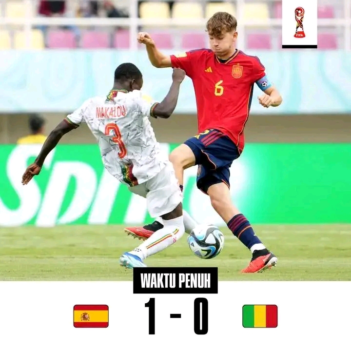 Hasil Piala Dunia U17 : Spanyol Kuasai Grup B, Peluang Kanada Lolos Makin Tipis Spanyol vs mali