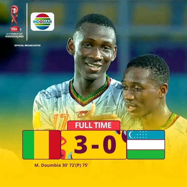 Upadate Top Skor Piala Dunia U17 : Pemain Mali Ini Cetak Hatrick doumbia
