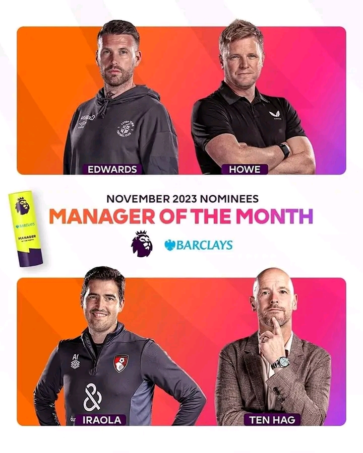 Nominasi Manager of The Months Liga Inggris, Mana Prediksimu 1701407028073