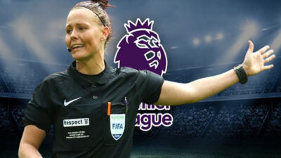 20231219 premier league Rebecca Welch Wasit Wanita Pertama di Liga Premier Inggris
