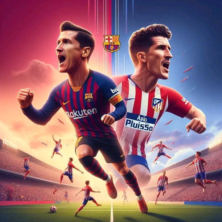 Barcelona vs Atletico Madrid backrgound