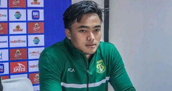 Ernando Ari Tak Kuat Menahan Tangis Setelah Dinyatakan Cedera Ernando Ari saat diwawancara