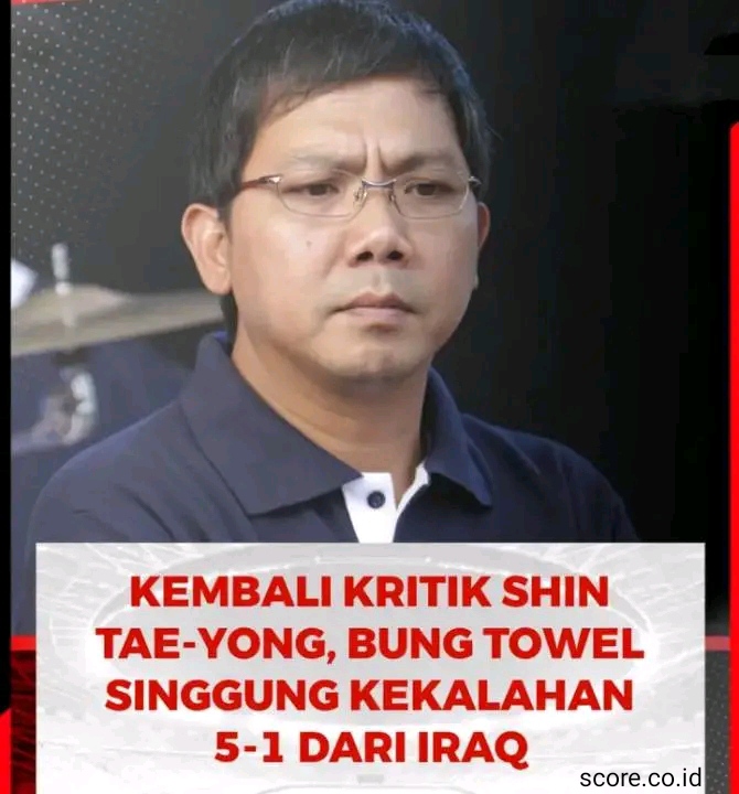 bung Towel protes ke Shin Tae Young