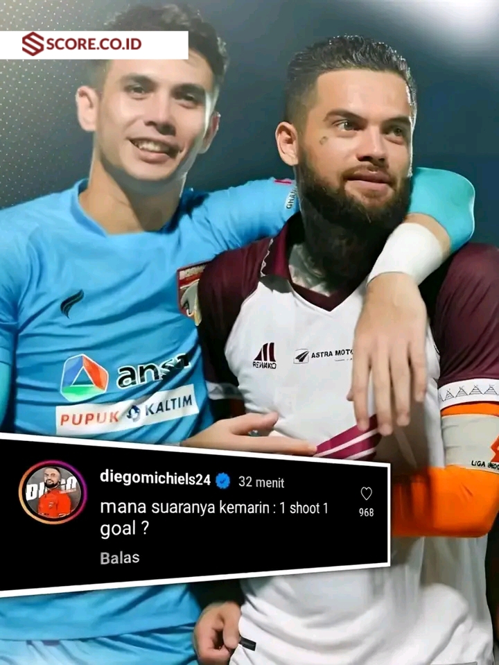 Diego Michiels membela nadeo