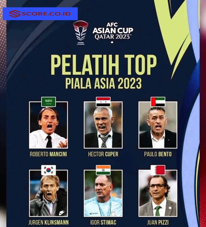 Pelatih Top Piala Asia 2023