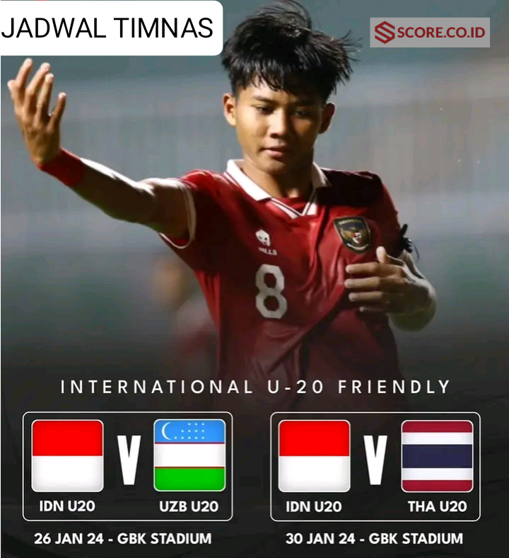 jadwal Timnas indonesia junior