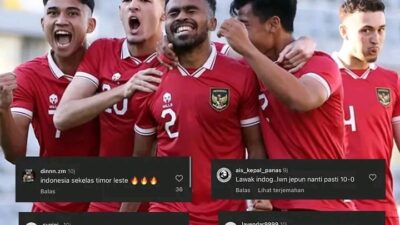 timnas Indonesia dihina netizen malaysia