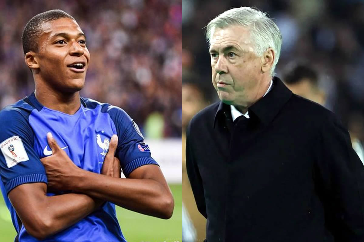 Ancelotti Muak dengan Pertanyaan Berulang Tentang Mbappe