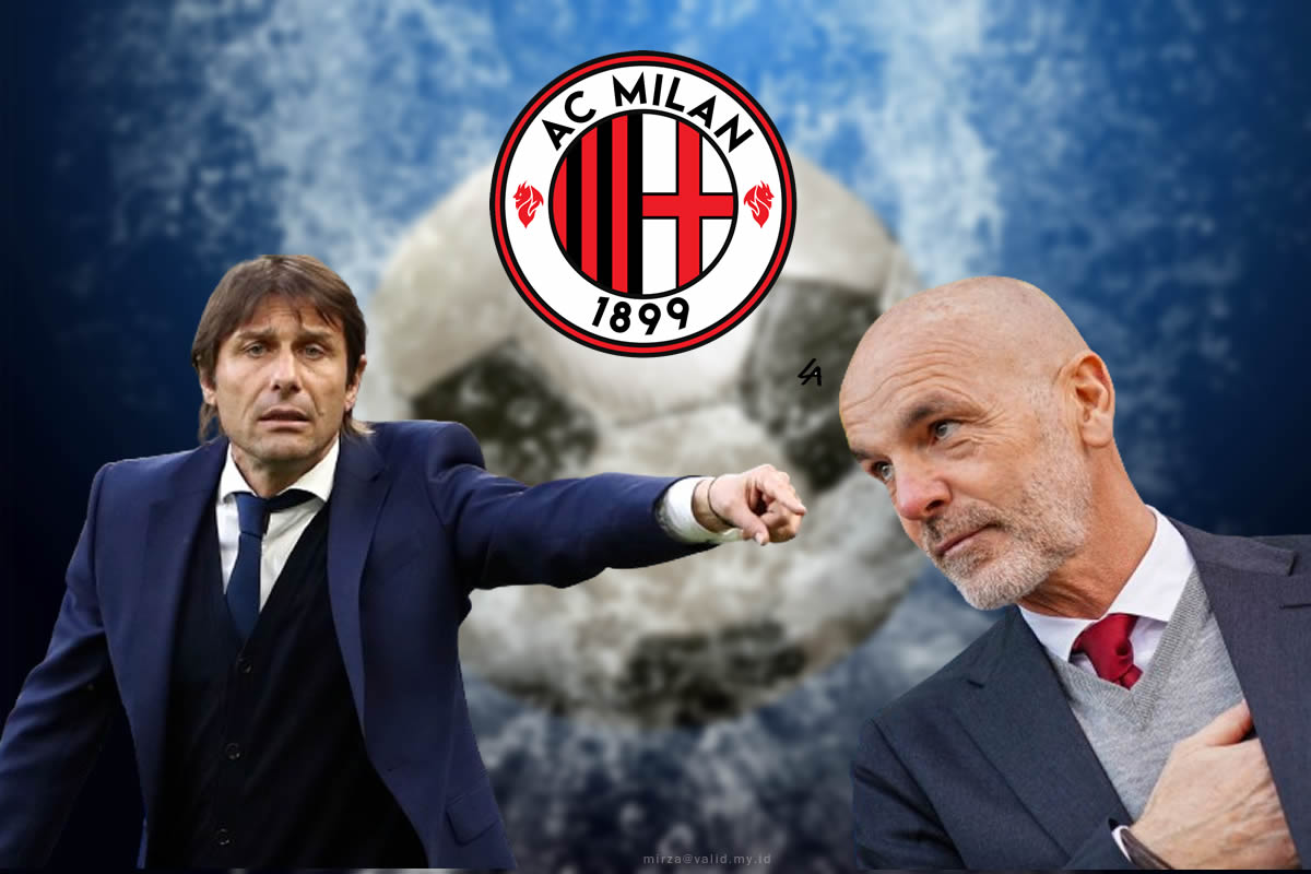 Antonio Conte Dilirik AC Milan Stefano Pioli Emang nye Gue Pikirin