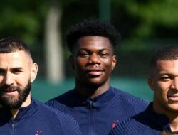 Aurelien Tchouameni Terkejut dengan Rumor Kepindahan Kylian Mbappe ke Real Madrid