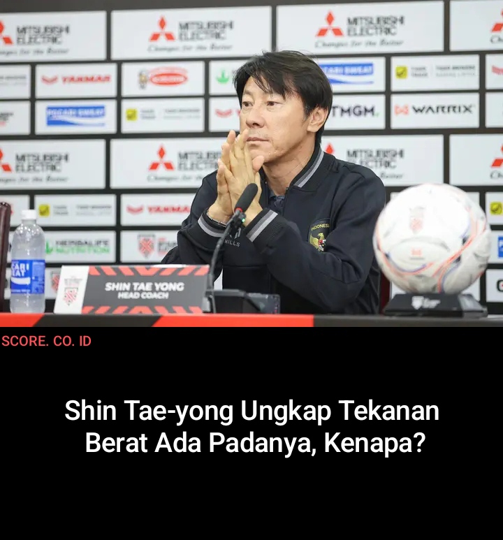 shin tae yong alami tekanan berat
