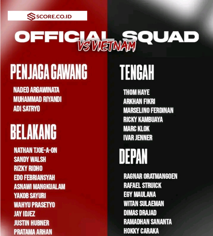 skuad indonesia vs vietnam