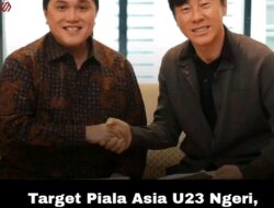 Target Piala Asia U23 Ngeri, Masa Depan Shin Tae-yong Dipertaruhkan