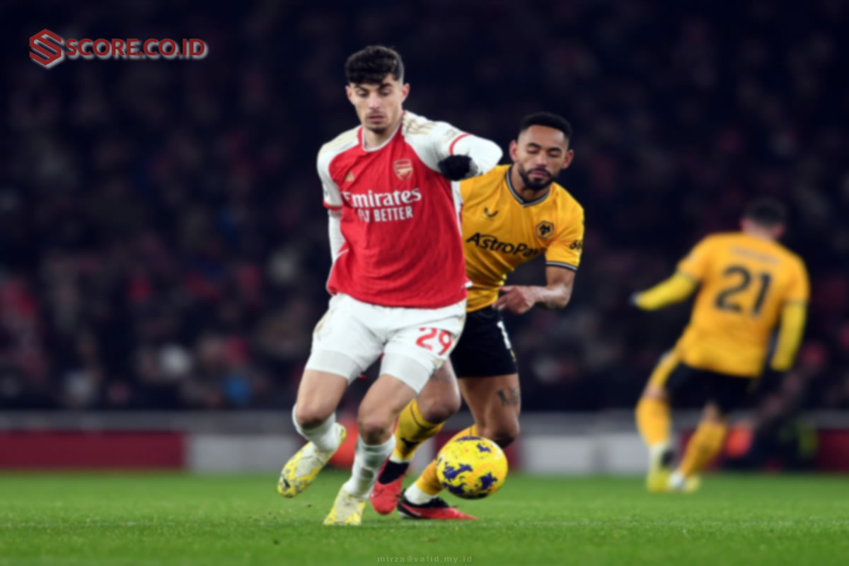 Arsenal Peringkat Utama Klasemen setelah Kalahkan Wolverhampton 2 0