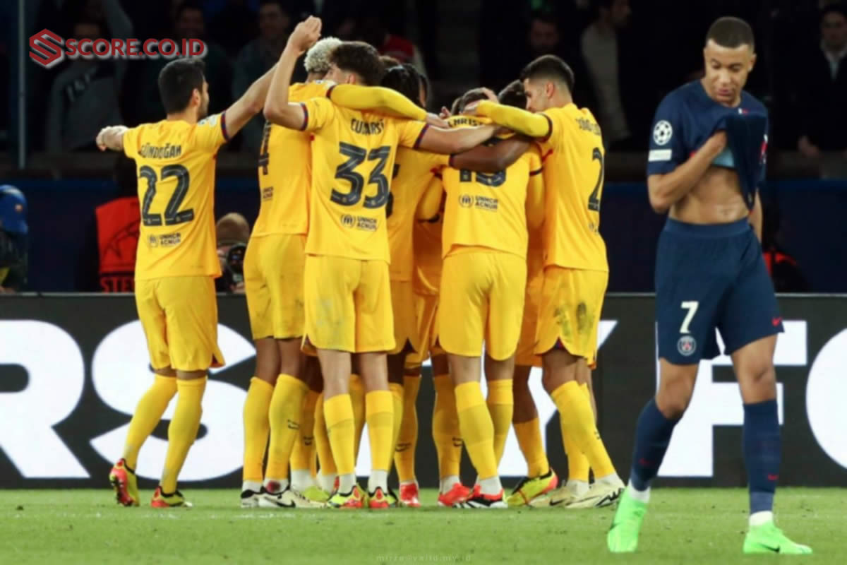 Barcelona Menang di Kandang PSG Xavi Menunjukkan Skillnya