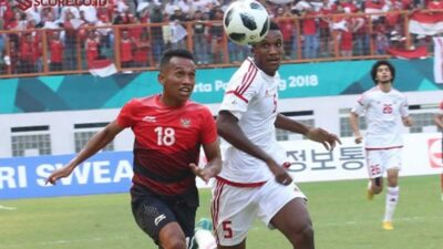 Indonesia U 23 Sabet Kemenangan 1 0 atas UEA U 23 dalam Laga Uji Coba