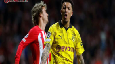 Perempat Final Liga Champions Atletico Madrid vs Borussia Dortmund 2 1