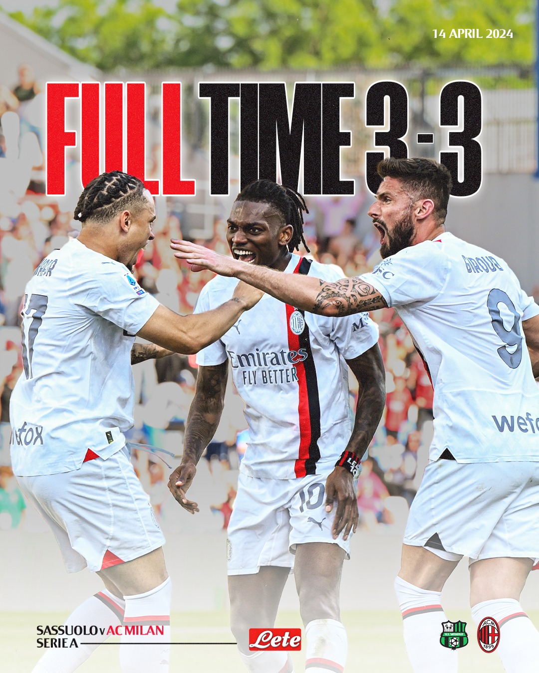 ac milan vs sassuolo