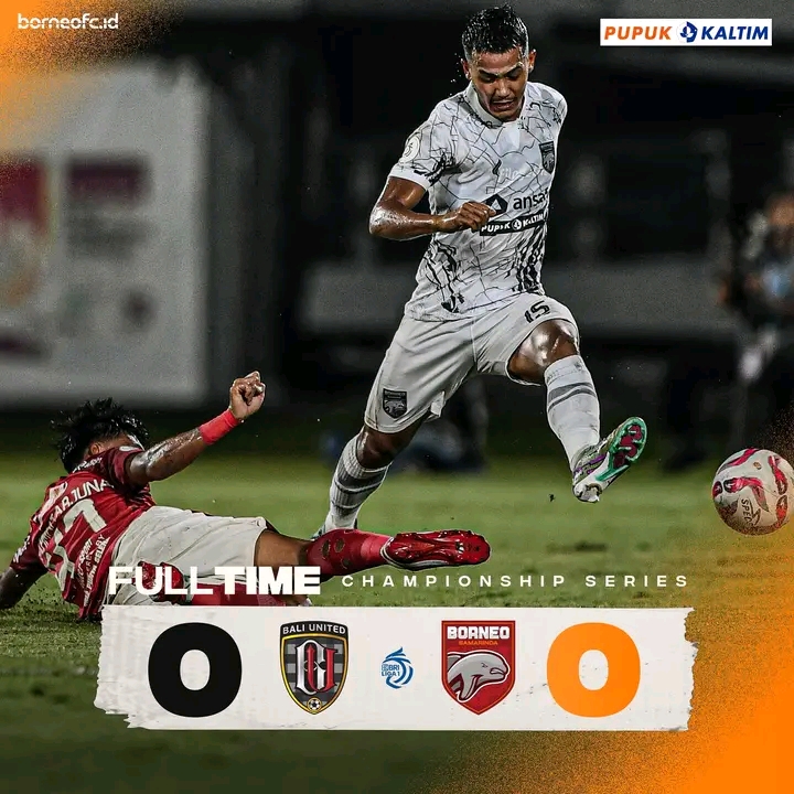 Hasil Final Championship Series Leg 1 : Persib Menang Telak, Borneo Gagal Maning 1716783718050