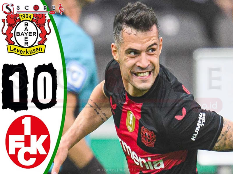 Leverkusen 1 0 Kaiserslautern Die Werkself Juara DFB Pokal