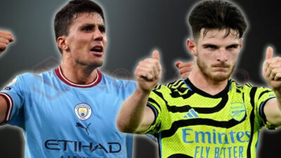 Perbandingan Dua Gelandang Bertahan Rodri dan Declan Rice