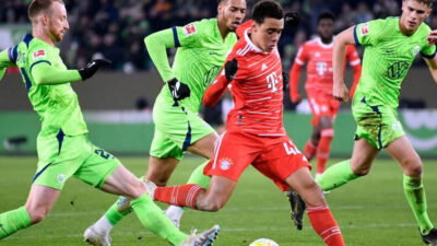 Pertandingan Bayern vs Wolfsburg Tanpa Harry Kane Bayern Menang 2 0