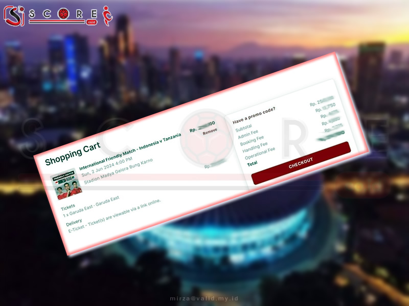 Resmi Dijual Segini Harga Tiket Resmi Indonesia vs Tanzania