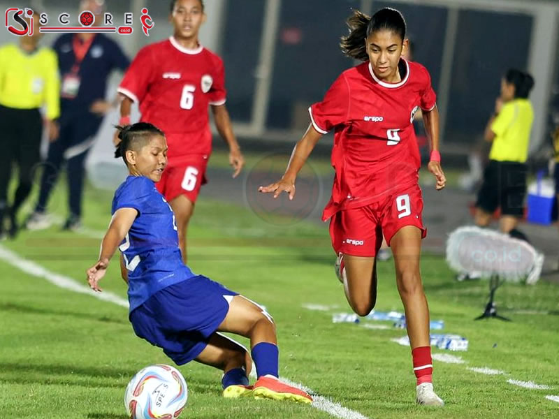 Timnas Putri Indonesia Raih Kemenangan 5 1 Lawan Singapura