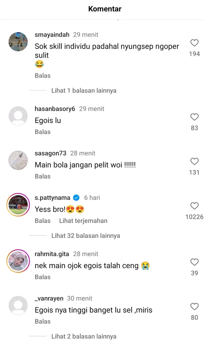 komentar netizen