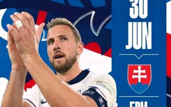 Prediksi Inggris vs Slovakia: Kick Off Minggu 30 Juni 2024, Jam 11 Malam