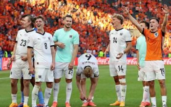 Keberanian Austria Bukan Kaleng-Kaleng, Sukses Juara Grup D Euro 2024