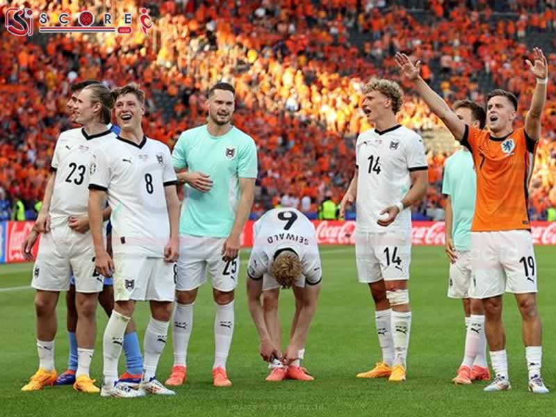 Austria Sukses Juara Grup D Euro 2024