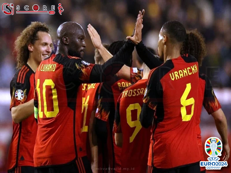 Euro 2024 Laga Uji Coba Belgia Kalahkan Montenegro 2 0