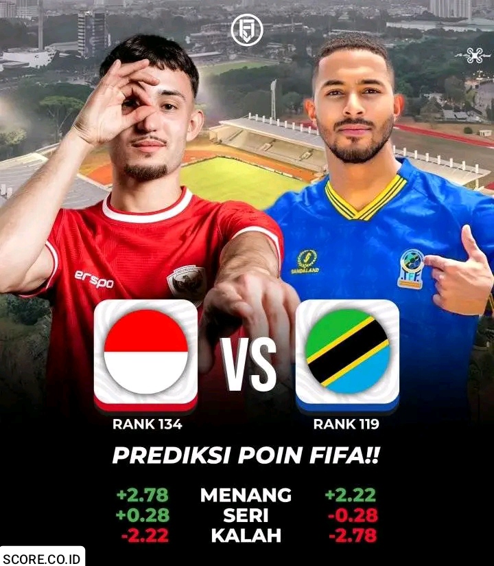 Prediksi Skor Timnas Indonesia vs Tanzania, Kick Off 2 Juni Jam 4 Sore IMG 20240601 130526