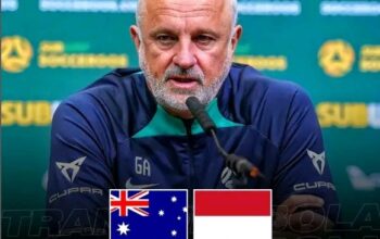 Reaksi Berbeda dari Pelatih Australia dan Shin Tae-yong Setelah Tahu Satu Grup Lagi