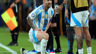 Kondisi Terbaru dari Cedera Paha Kanan Messi