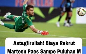 Astagfirullah! Biaya Rekrut Marteen Paes Sampe Puluhan M